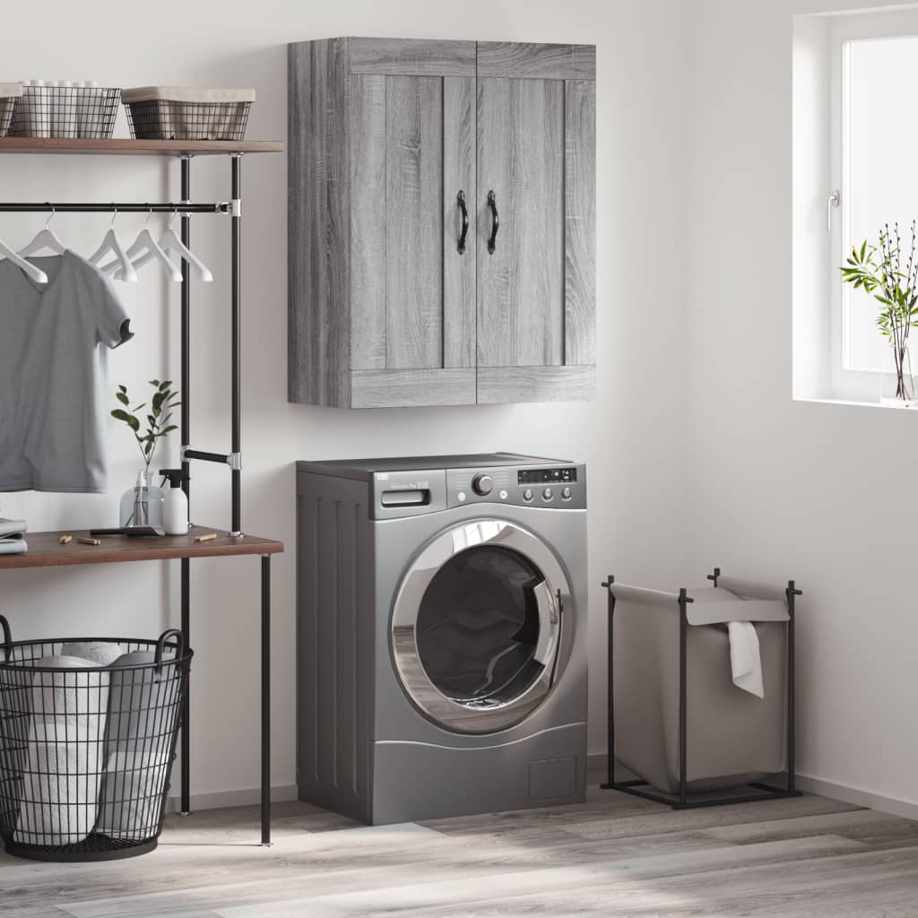 seinakapp, hall Sonoma tamm, 69,5 x 34 x 90 cm, tehispuit