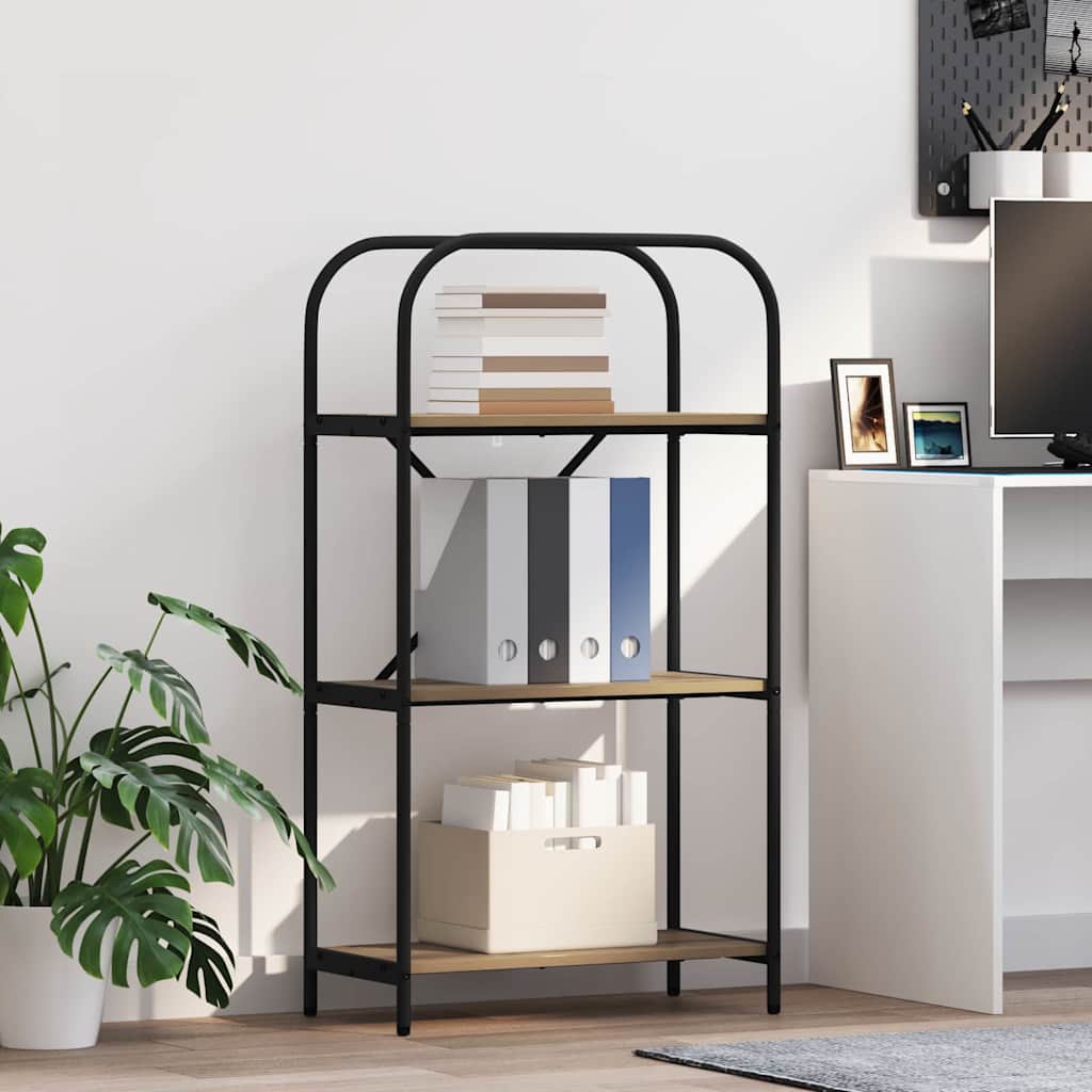 Raamatukapp käsitöötamm 60 x 30 x 109 cm Tehispuit