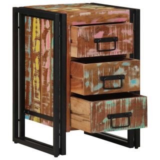 Öölambi kapp Mitmevärviline 40 x 35 x 50 cm taastatud puit