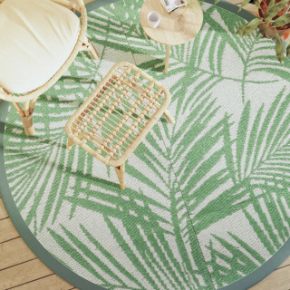 Välisvaip ARAKIL Roheline Ø200 cm PP