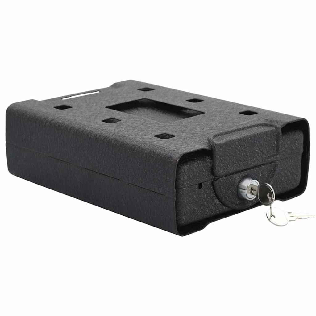 Auto seif lukuga Must 21.8 x 16 x 7 cm Teras