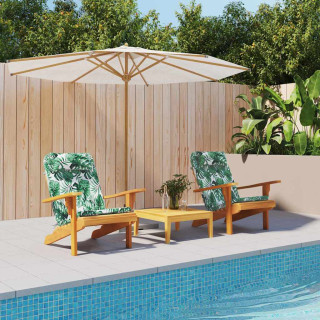 Küünarpatja 2 pcs Roheline 58 x 77 x 4.5 cm Oxfordi kangas