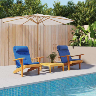 Küünarpatja 2 pcs Sinine 58 x 77 x 4.5 cm Oxfordi kangas