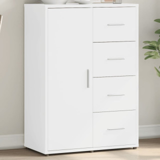 Puhvetkapp, valge, 60 x 31 x 84 cm, tehispuit