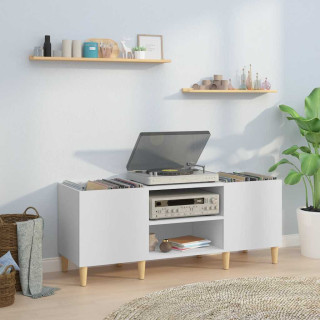 Plaadikapp, valge, 121 x 38 x 48 cm, tehispuit