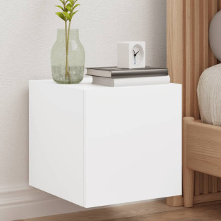 teleri seinakapid LED-tuledega 2 tk, valge, 30,5 x 35 x 30 cm