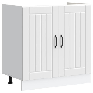 Valamu aluskapp Lucca, valge, tehispuit