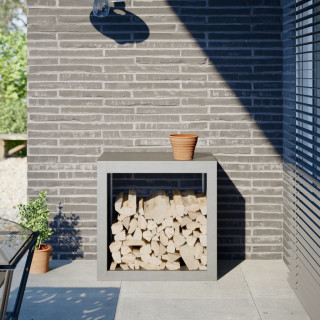 Подставка для дров, 60x40x60 см, нержавеющая сталь