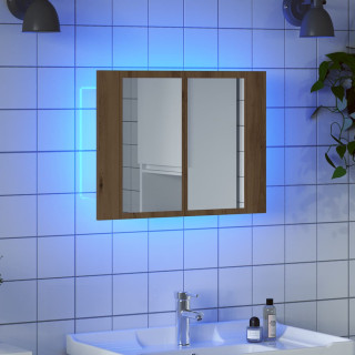 LED peegelkapp Artisan tamm 60x12x45 cm