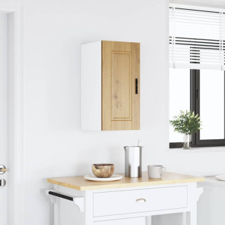 Кухонный навесной шкаф Porto, дуб ручной работы, искусственное дерево