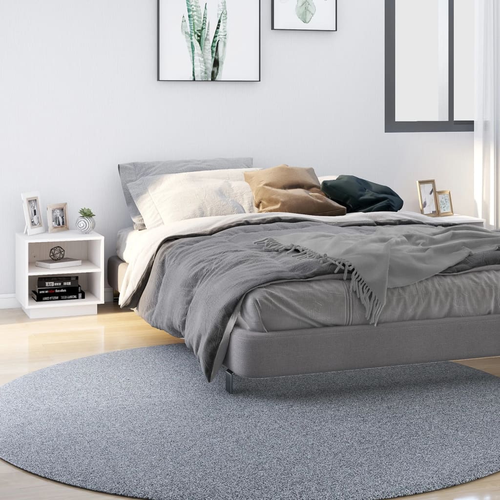 Прикроватные тумбочки 2 шт, белые, 40x34x40 см, сосна