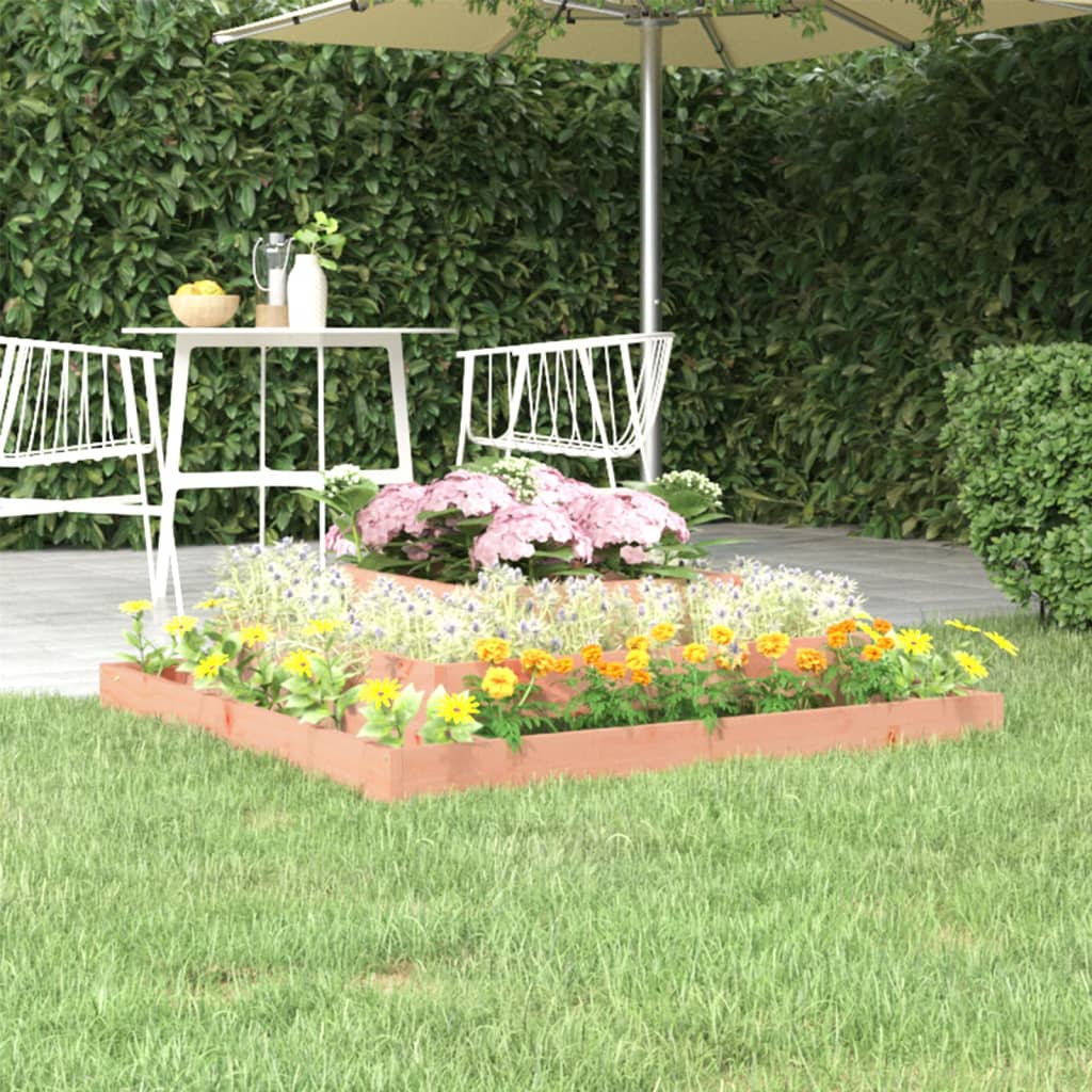 taimekast, 110 x 110 x 27 cm, ebatsuuga puit