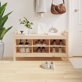 Банкетка в прихожую, 110 x 40 x 60 см, сосна