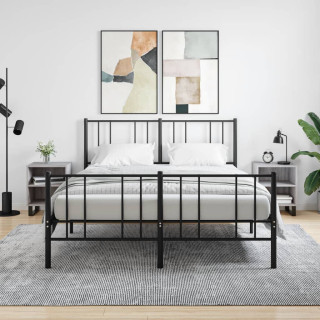 öökapid 2 tk, hall Sonoma tamm, 40 x 30 x 50 cm, tehispuit