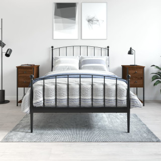 Прикроватные тумбочки 2 шт, коричневый дуб, 32 x 42 x 70 см, искусственное дерево