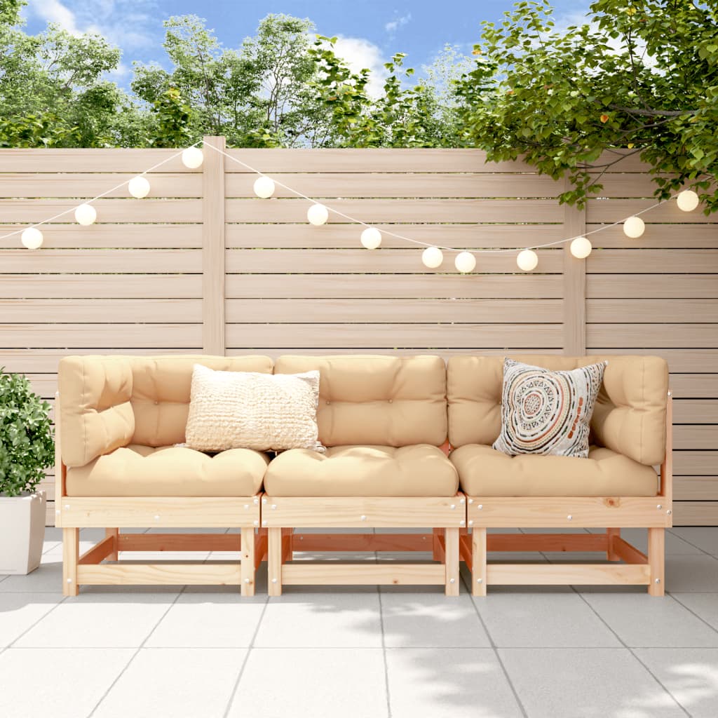 3-предметный комплект садовой мебели из сосны