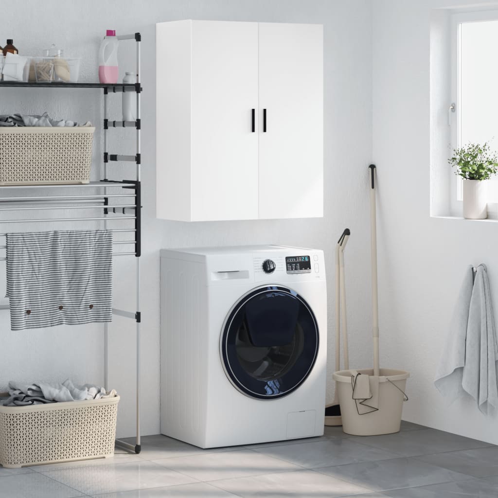 Настенный шкаф, белый, 69,5 x 34 x 90 см