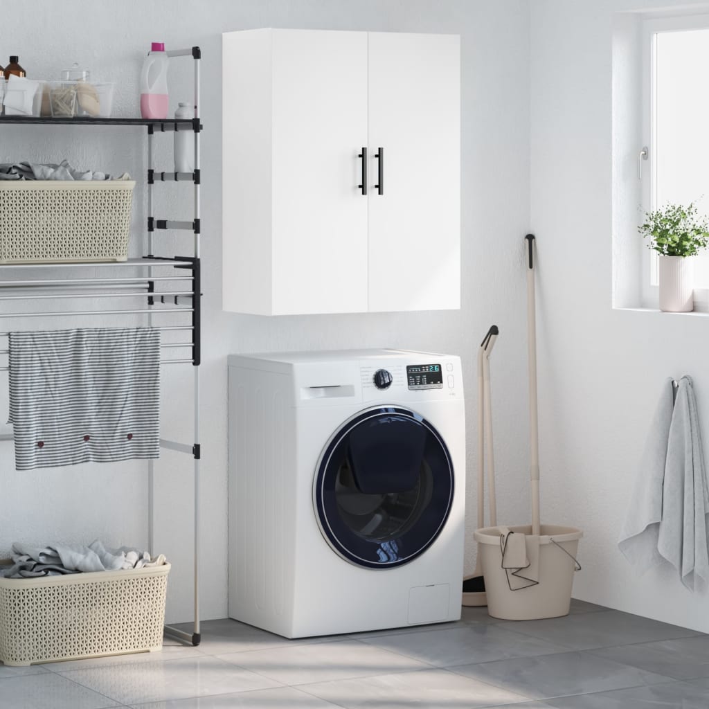 Настенный шкаф, белый, 69,5 x 34 x 90 см