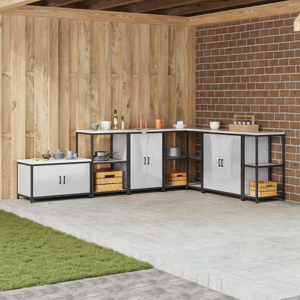 Hõbedane roostevabast terasest köögikapp 60 x 50 x 92 cm