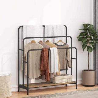 Riidepuu riiuliga käsitöötamm 90 x 30 x 100.5 cm Tehispuit