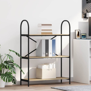 Raamatukapp Sonoma tamm 80 x 30 x 109 cm Tehispuit