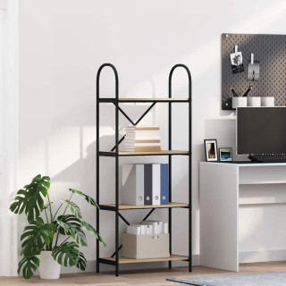 Raamatukapp Sonoma tamm 60 x 30 x 146 cm Tehispuit