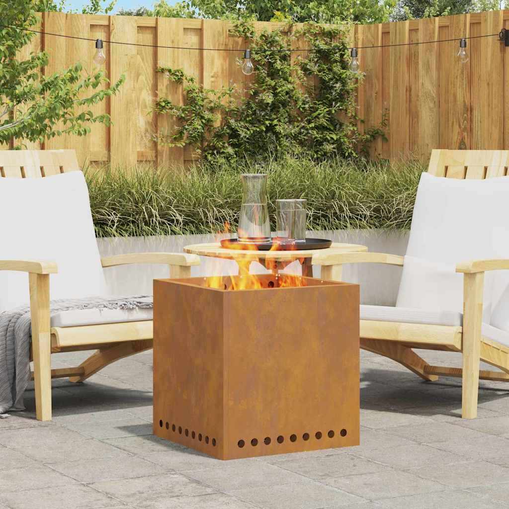 Lõkkekoht Pruun 48 x 48 x 50 cm Kulunud teras