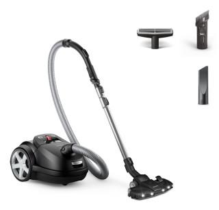 Philips Performer LED 8000 Series Bagged vacuum cleaner XD8122/10, 900W, TriActive