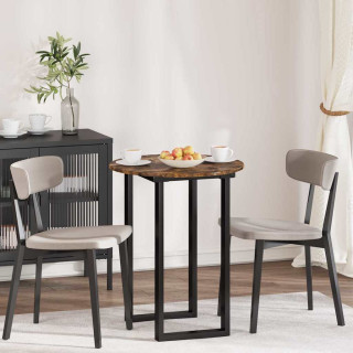 Lauda peal Suitsutatud tamm 60 x 60 x 1.5 cm Tehispuit