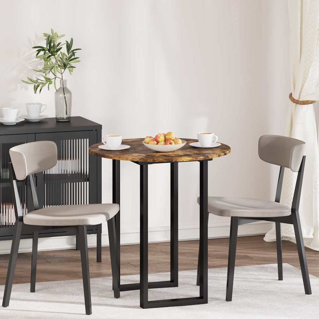 Lauda peal Suitsutatud tamm 70 x 70 x 1.5 cm Tehispuit