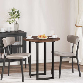 Lauda peal Pruun tamm 70 x 70 x 1.5 cm Tehispuit