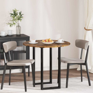 Lauda peal Suitsutatud tamm 80 x 80 x 1.5 cm Tehispuit