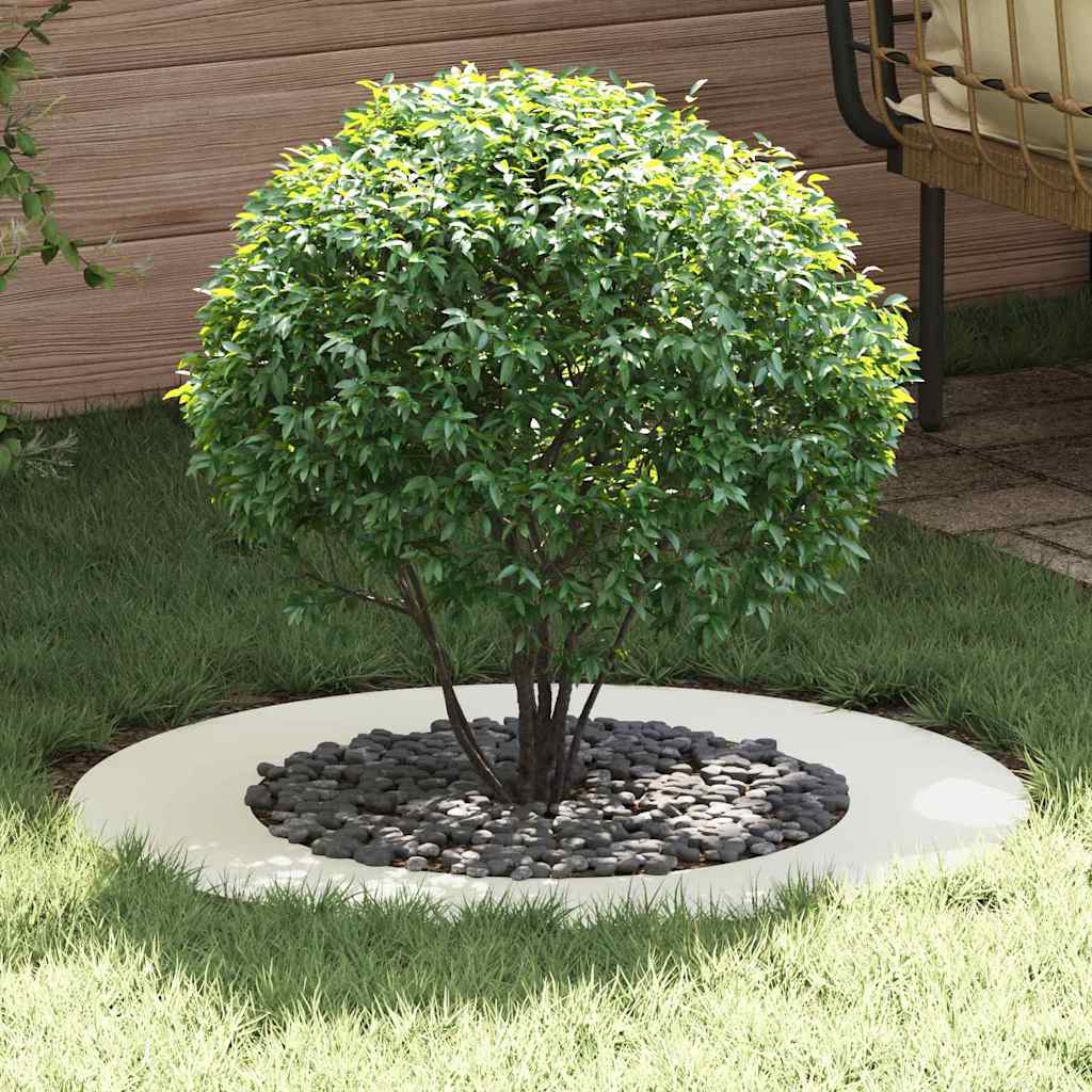 Lamedad puuringid 5 pcs Valge Ø50 / 80 cm Teras