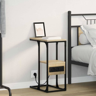 Öölambi kapp sahtliga Sonoma tamm 41.5 x 26 x 60.5 cm Tehispuit