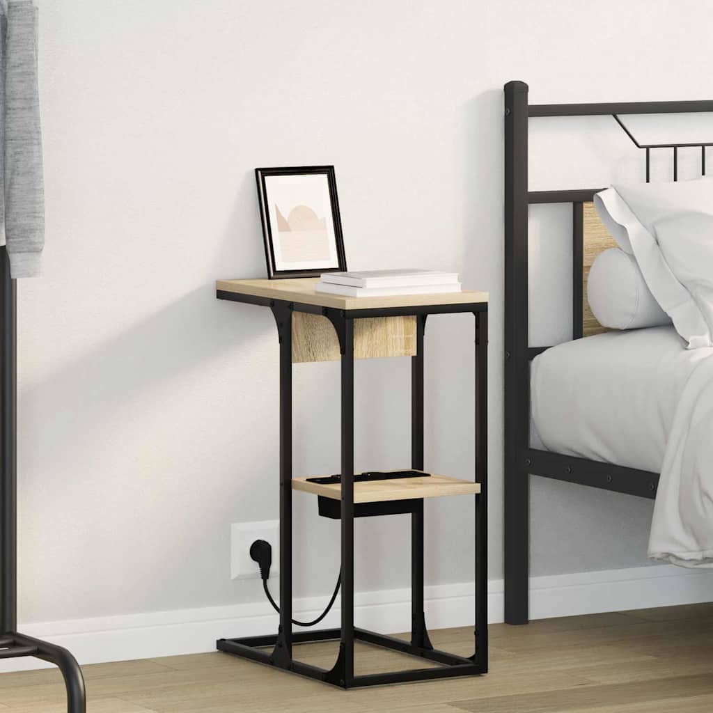 Öökapp Sonoma tamm 41.5 x 26 x 60.5 cm Tehispuit