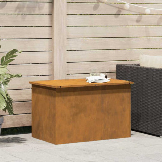 Välisäilituskast Pruun 80 x 50.5 x 50 cm Kulunud teras