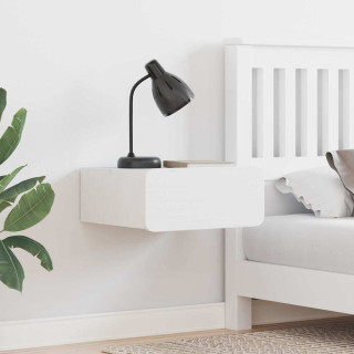 Öökapp sahtliga 2 pcs Valge 39 x 34 x 16.5 cm Männipuit