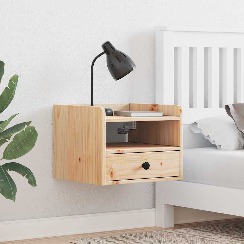 Öökapp sahtliga 2 pcs Pruun 38 x 36 x 29.5 cm Männipuit