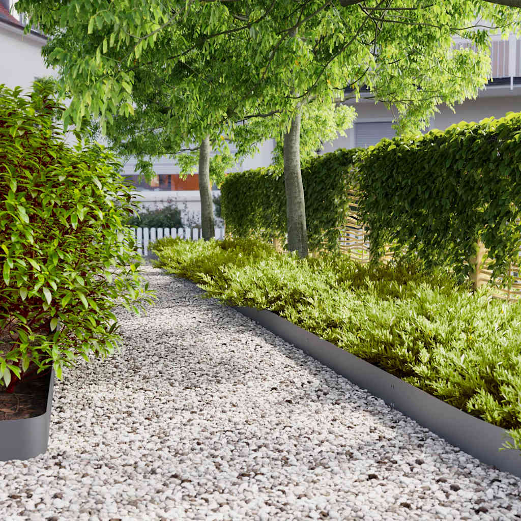 muruääred 50 tk antratsiit 15x103 cm külmvaltsitud teras