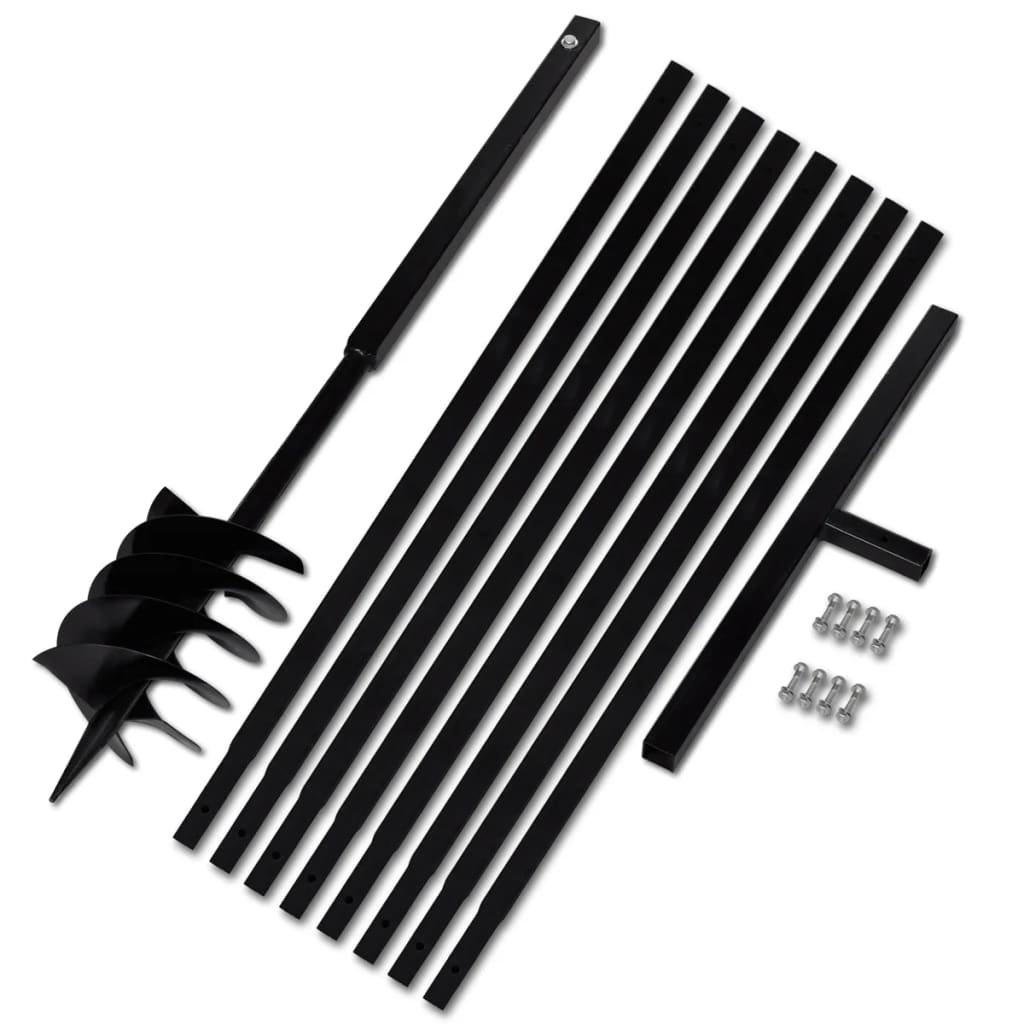 Käepidemega maapuur 150 mm koos pikendustoruga 9 m terasest