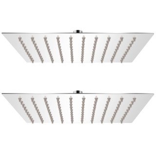 vihmaduši otsak, 2 tk, roostevaba teras, 20 x 20 cm