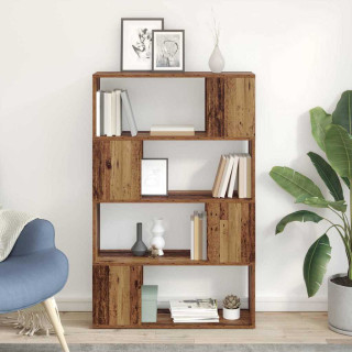 Meelelahutuskeskus Pruun 80 x 24 x 124 cm Tehispuit