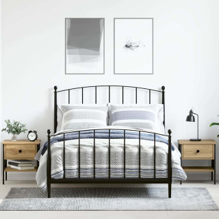 Комплект прикроватных тумбочек из дуба, 2 шт, 40x42x45 см