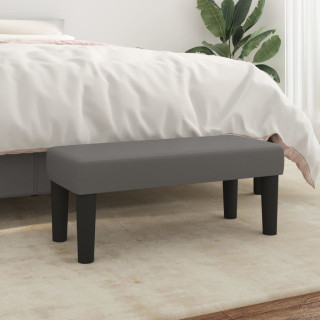 Банкетка розовая, 70x30x30 см, искусственная кожа