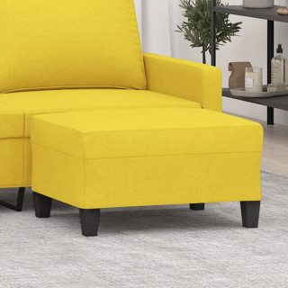 Пуф для ног, розово-жёлтый, 70 x 55 x 41 см, бархат