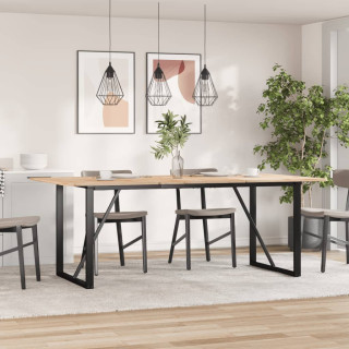 Ножки для обеденного стола, O-образная рама, 160 x 80 x 73 см, сталь