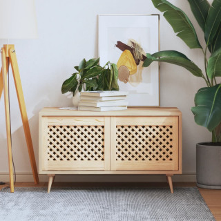 kapiuksed, võrega disain 2 tk, 49,5 x 39,5 cm, männipuit