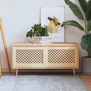 kapiuksed, võrega disain 2 tk, 59,5 x 39,5 cm, männipuit