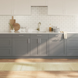 vaip, ristkülikukujuline, naturaalne hele, 60 x 300 cm, bambus