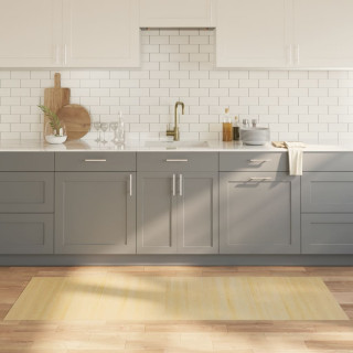 vaip, ristkülikukujuline, naturaalne hele, 70 x 200 cm, bambus